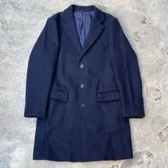 green label relaxing チェック柄 チェスターコート