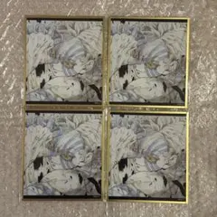 鬼滅の刃 webshopくじ アクリル色紙 4枚セット A11 猗窩座