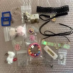 ヘアアクセサリー イヤリング ネックレス ブレスレット チョーカー まとめ売り