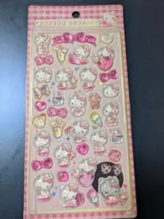 キティ　ボンボンドロップ風シール