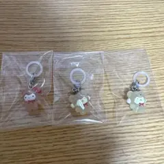 (*)様 サンリオ　めじるしアクセサリー　ポムポムプリン　ハローキティ ラテクマ