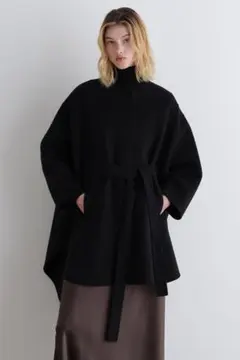imperf cashmere double faced short coat - メルカリ