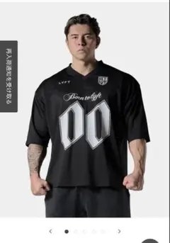 LYFT EXTRA BIG MESH FOOTBALL T-SHIRTのサムネイル