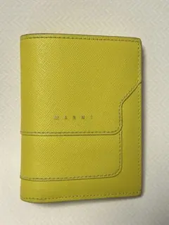 新品未使用】MARNI サフィアノレザー 三つ折り財布 ラベンダー