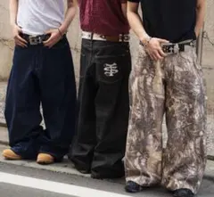 【完売品】that's lifeザッツライフ リジットバギーデニム リアルツリー