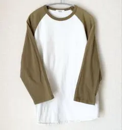 ビーミングライフストアバイビームス ベースボールロングTシャツ Mサイズ