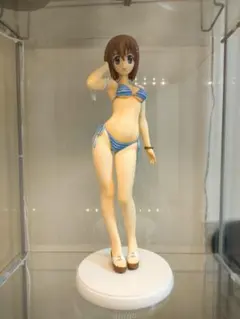 中古品］鷺沢文香 紺碧の境界 水着 1/8スケールフィギュア wave - メルカリ