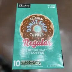 キューリグ　ドーナツショップ レギュラー コーヒー 10個入り