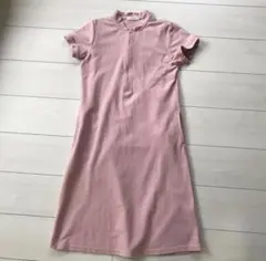 授乳服　ポロワンピ