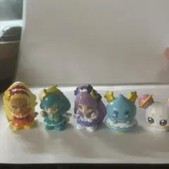 プリキュアフィギュアセット 5体