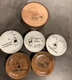 ウィニー・ザ・プー 陶器皿セット　プーさん　お皿セット