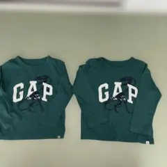 GAP 長袖カットソー 3years 双子コーデ