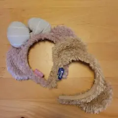 ディズニー　ダッフィー　シェリーメイ　カチューシャ　ペア