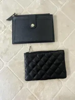 未使用　フラグメントケース　コインケース　小銭入れ　黒