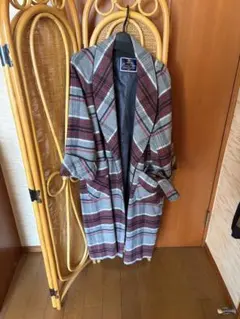 チェック柄 ロングコート　RENOWN／Piazza Modaのサムネイル