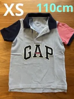 【GAP KIDS】　XS 110cm 4〜5歳用　ポロシャツ　半袖
