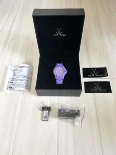 【極美品✨電池切れ】TOY WATCH トイウォッチ 腕時計 クォーツ パープル