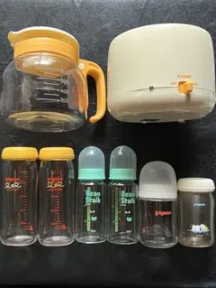 pigeon他／調乳じょ〜ず＋哺乳瓶×7点セット