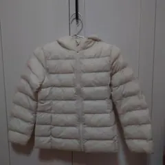 ユニクロ キッズ 中綿ジャケット フード付　130cm