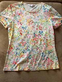 LEONARD SPORT 半袖 Tシャツ ロゴ 花柄 サイズ42 - メルカリ