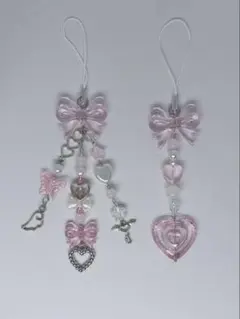 《No.12》 ビーズキーホルダー　韓国　y2k