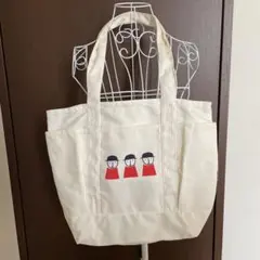 ピッコーネ　アイボリー トートバッグ エコバッグ