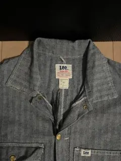 Lee union alls ヘリンボーン地オールインワンカナダ製デッドストック