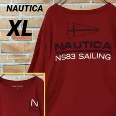 NAUTICA ビッグプリント バックプリント ワンポイント 長袖 ロンTのサムネイル