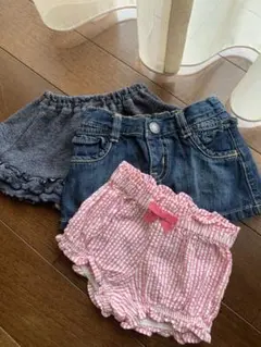 スカートとパンツセット 60〜70 old navy GMBORee コンビ