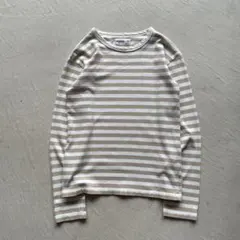 初期 90s agnes b. border l/s ボーダー ロンt 青 白 - メルカリ