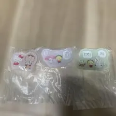コジコジとサンリオのコラボ、クリップ3個セット