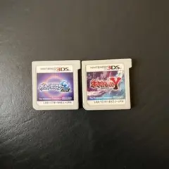 ポケットモンスター　ポケモンy ムーン セット 3ds