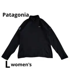 Patagonia ブラック ベターセーター フリース ハーフジップジャケットL