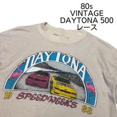 80s ビンテージ NASCAR DAYTONA 500 Tシャツ 1988