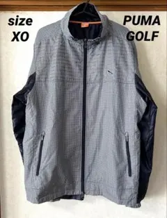 大きいサイズ　プーマゴルフ　ジャケット　XO　ナイロン　ダブルジップ　PUMA