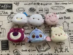 ディズニー　ミルキーボア フェイスがま口　6種セット