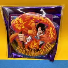 ① ワンピース ハロウィン輩缶バッチ エース