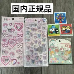 うるちゅる　ビジューシール　おはじき　マイメロ　クロミ　ジュエル