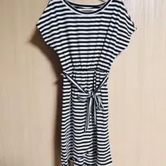 SHEIN ボーダーワンピース