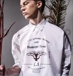 SISE Homage Tree ビッグシルエット シャツ 2021-22AWのサムネイル