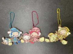 おジャ魔女どれみ×サンリオ コラボ ラバーマスコット 3種セット