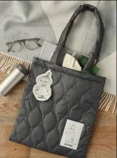 ESSEエッセ　新年特大号付録　ムーミンキルティングバッグ&チャームポーチ