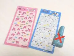 エポキシステッカー 2枚セット サンリオ