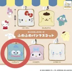 【新品未使用】サンリオキャラクターズ ふわふわパンマスコット ハンギョドン