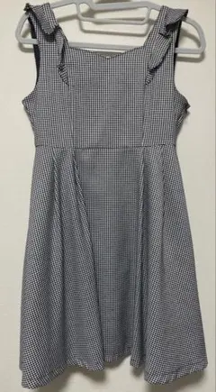 AnkRouge ジャンパースカート千鳥柄 Mサイズ