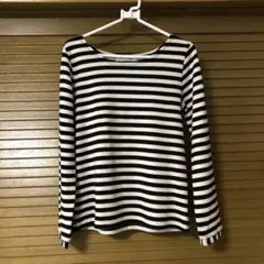 アローズ　ボーダーニット　カットソー