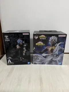 ヒロアカ 一番くじ A賞 死柄木弔 D賞 荼毘 2体セット フィギュア