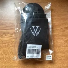 VAYoreLA クルーソックス 22cm ブラック ジュニア バイオレーラ