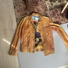 DIESEL シングルライダースジャケット S