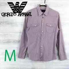 ARMANI●アルマーニジーンズ＜チェック 長袖シャツ＞M1068cのサムネイル